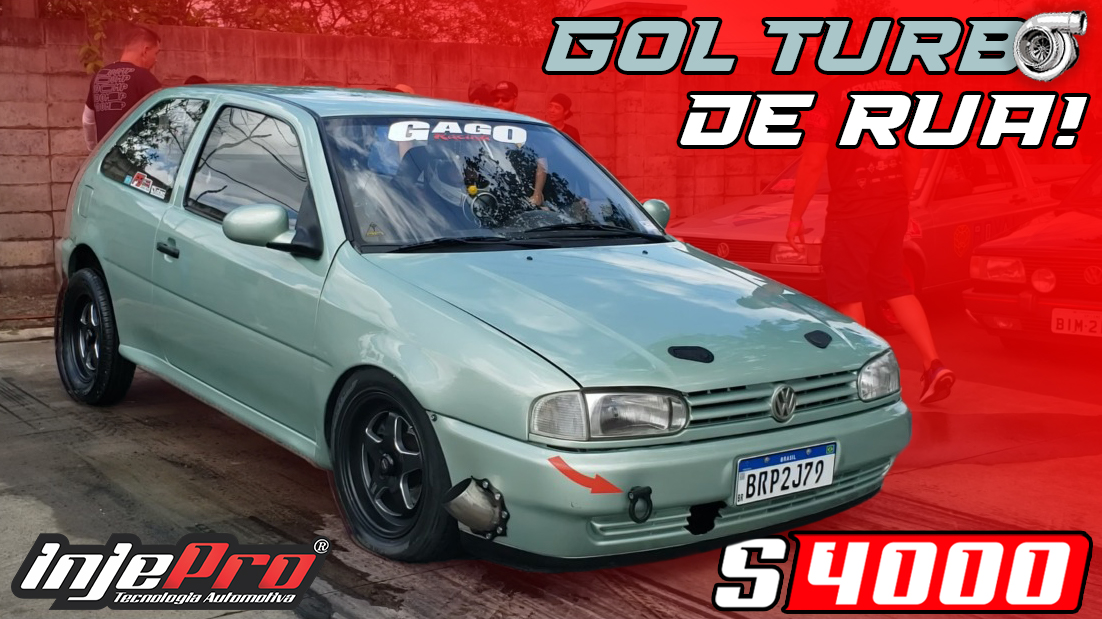 Gol vermelho turbo